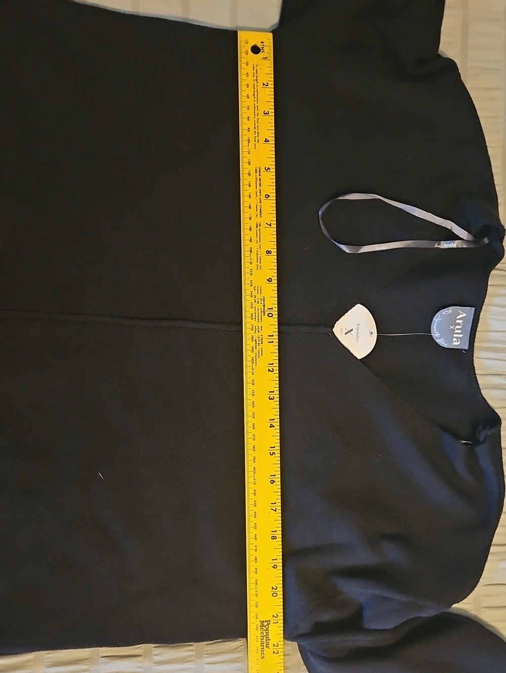 ARULA Black V-Neck Knit Sweater - Picture 7 of 8